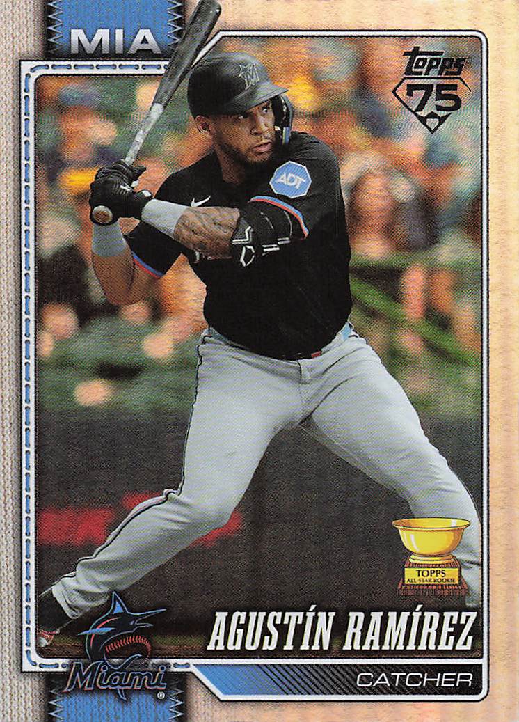 2026 Topps Baseball Rainbow Foil Agustín Ramírez #287