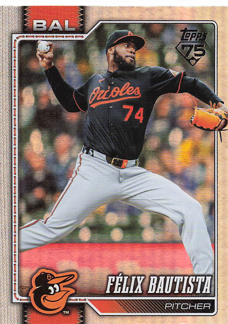 2026 Topps Baseball Rainbow Foil Félix Bautista #128