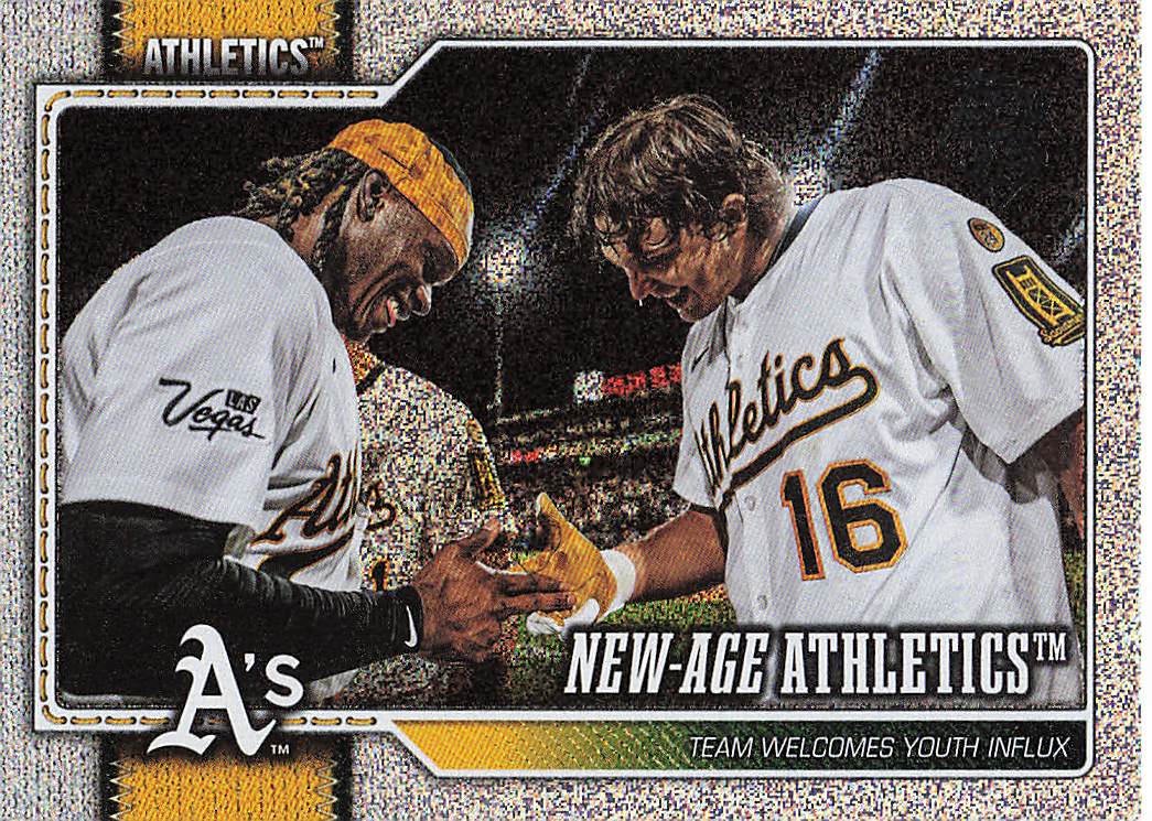 2026 Topps Baseball Sandglitter New-Age Athletics #122