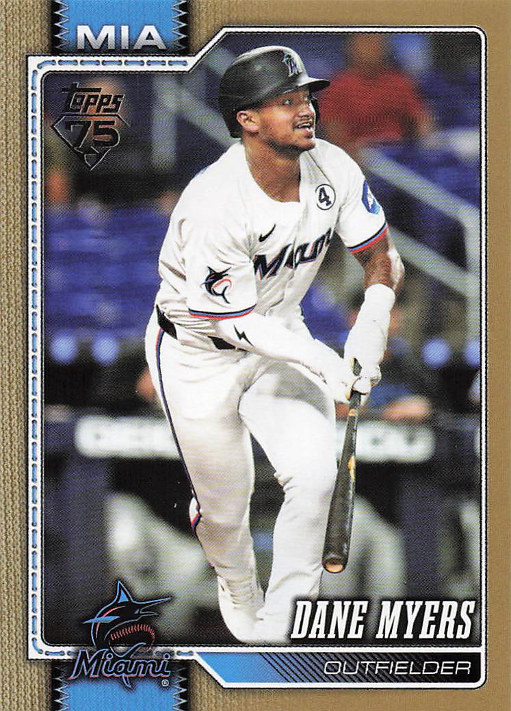 2026 Topps Baseball Gold 0181/2026 Dane Myers #279