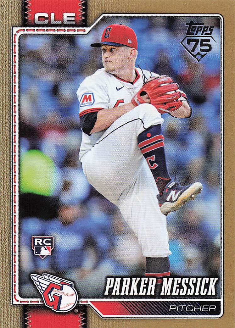 2026 Topps Baseball Gold 0013/2026 Parker Messick #67