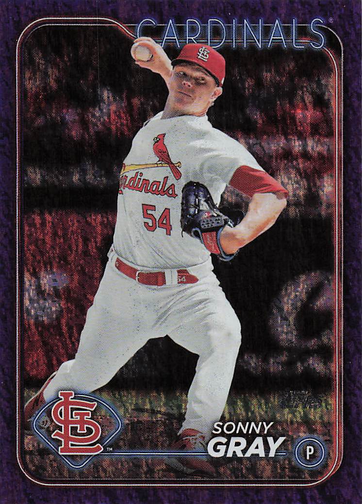 2024 Topps Baseball Purple Holofoil 087/799 Sonny Gray #466