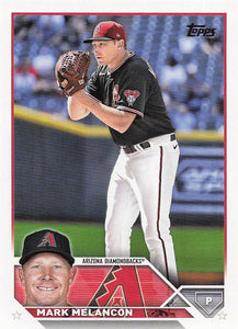 2023 Topps Update Baseball Advanced Stats 194/300 Mark Melancon #US217