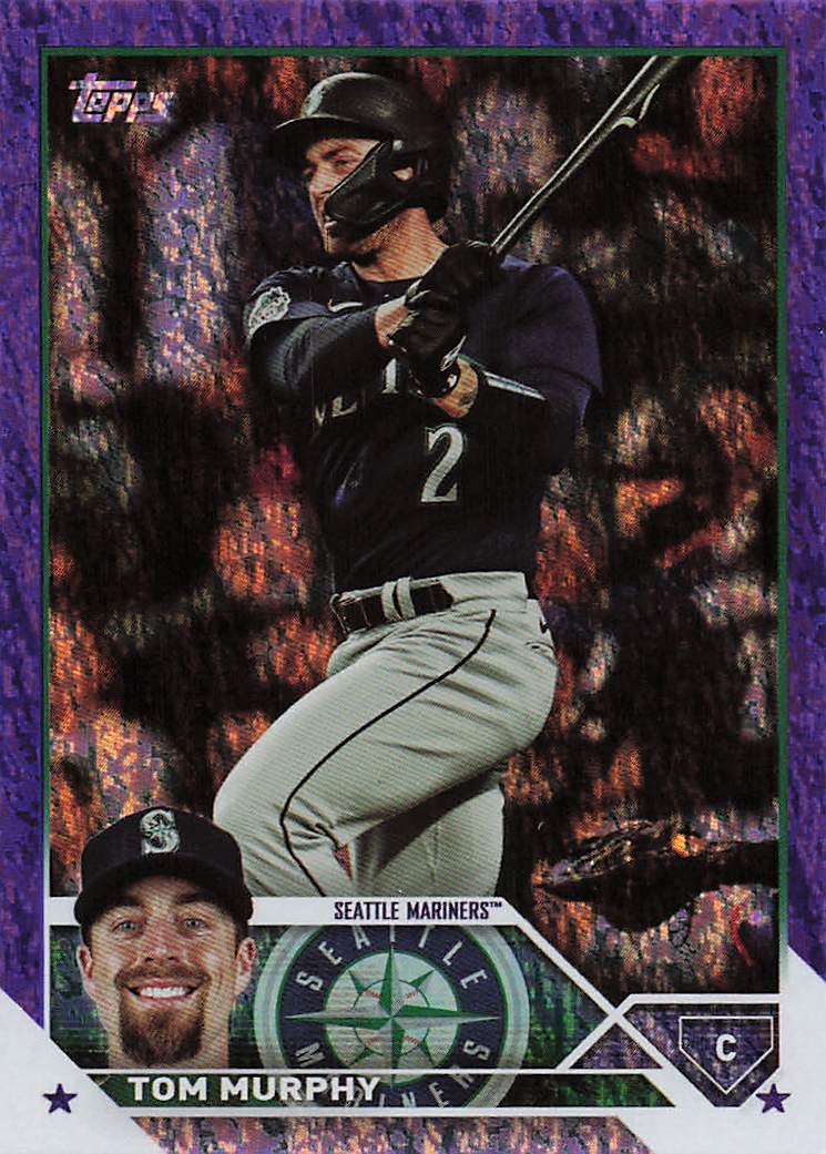 2023 Topps Update Baseball Purple Foil 793/799 Tom Murphy #US289
