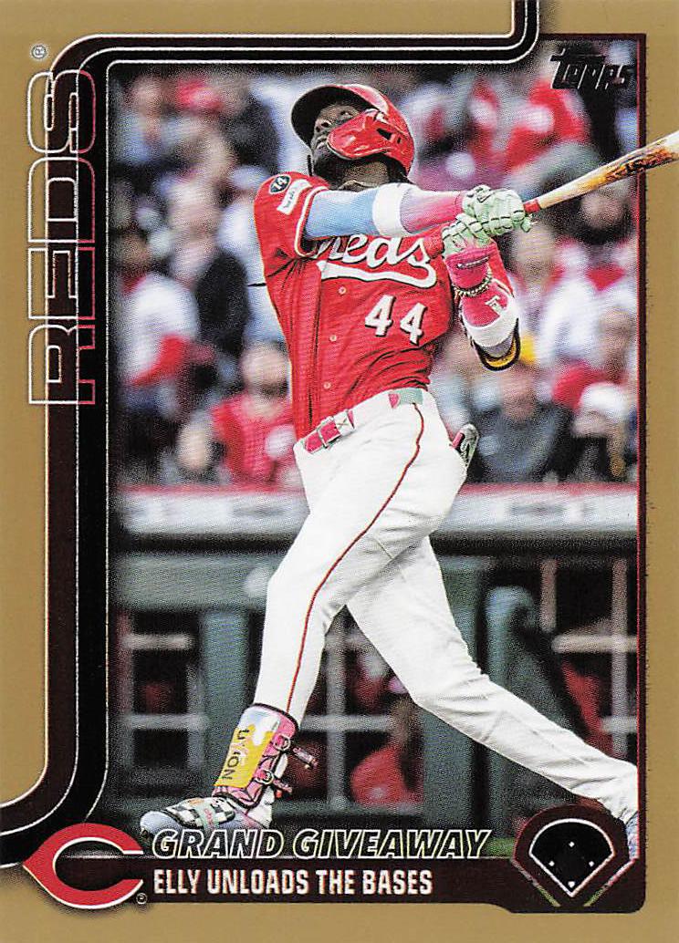 2025 Topps Update Baseball Gold 0024/2025 Elly De La Cruz #US235