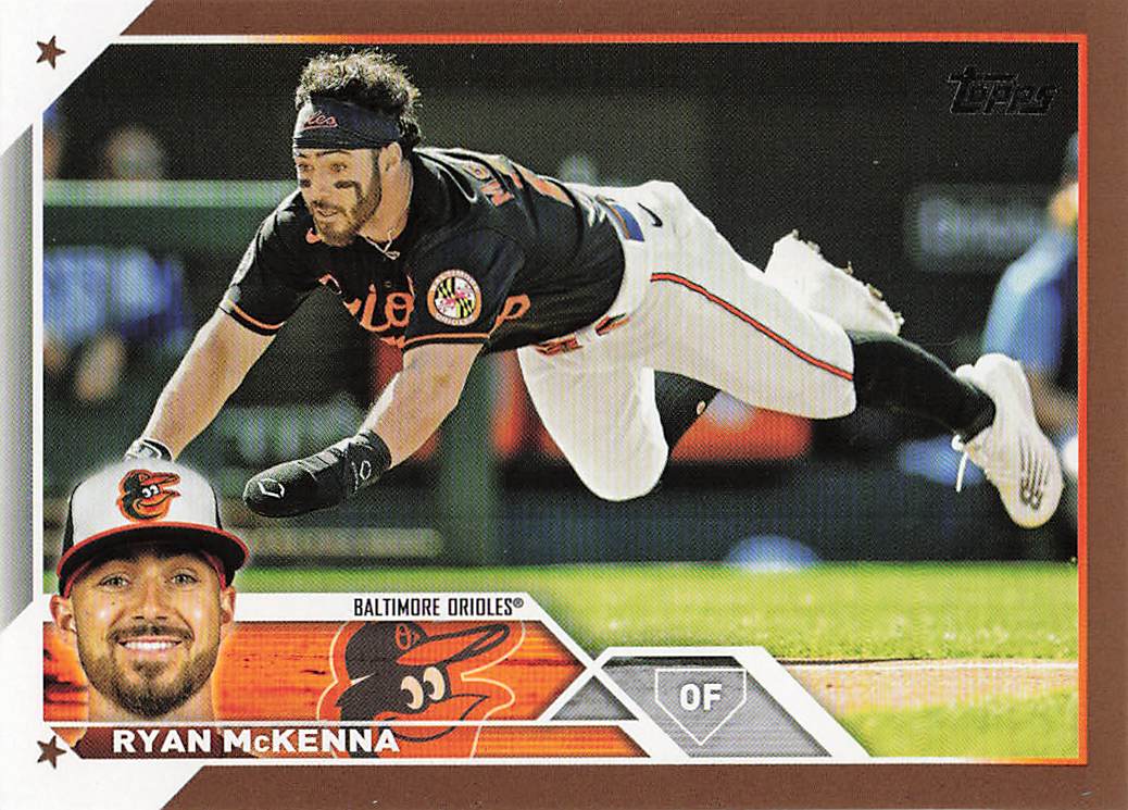 2023 Topps Update Baseball Gold 1517/2023 Ryan McKenna #US213