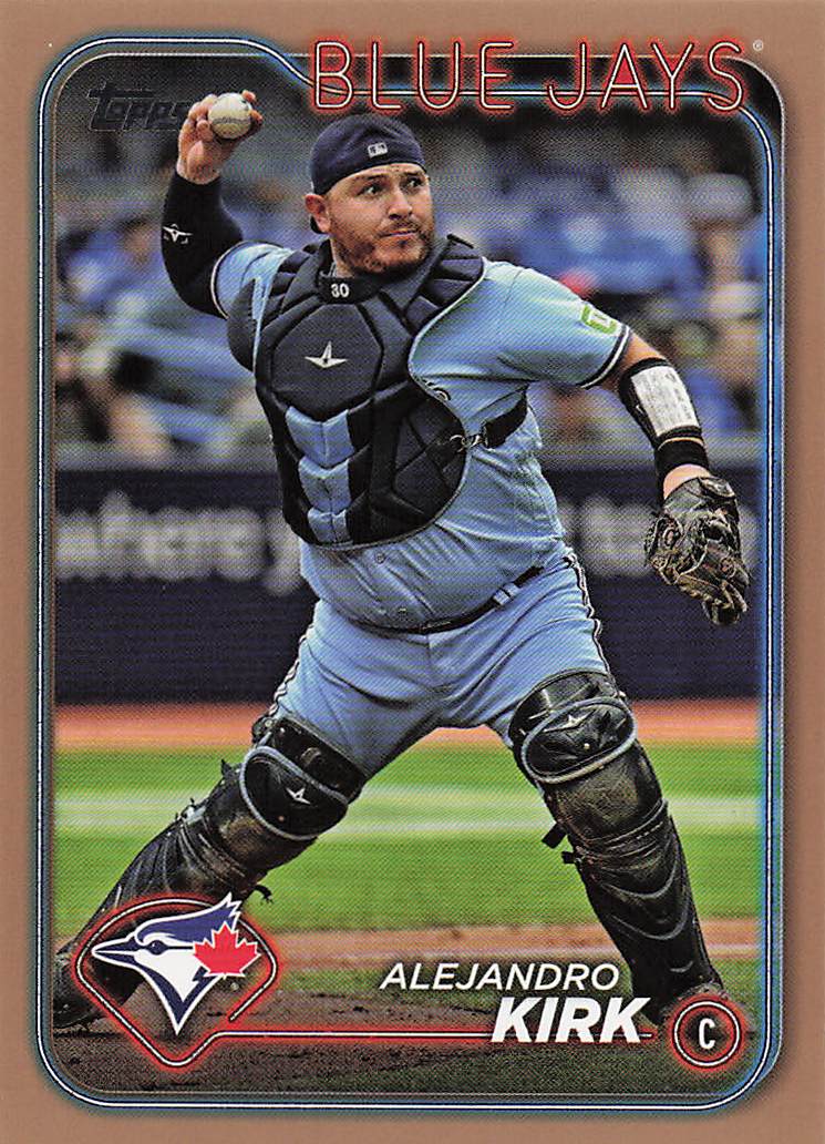 2024 Topps Baseball Gold 1428/2024 Alejandro Kirk #655