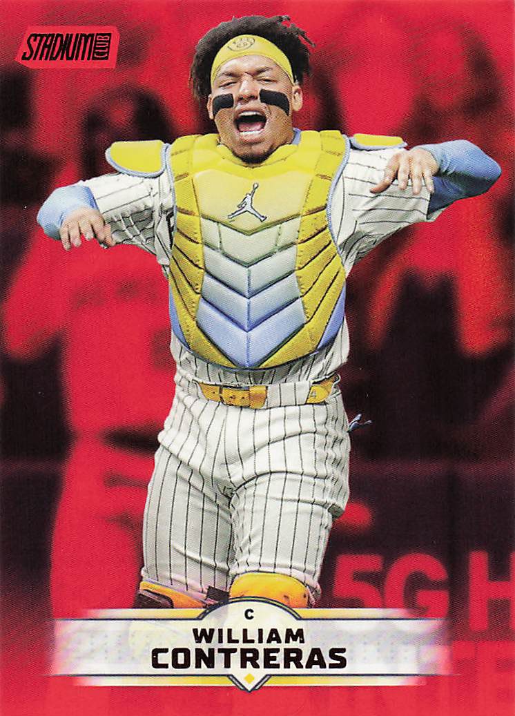 2025 Stadium Club Baseball Red Foil William Contreras #150