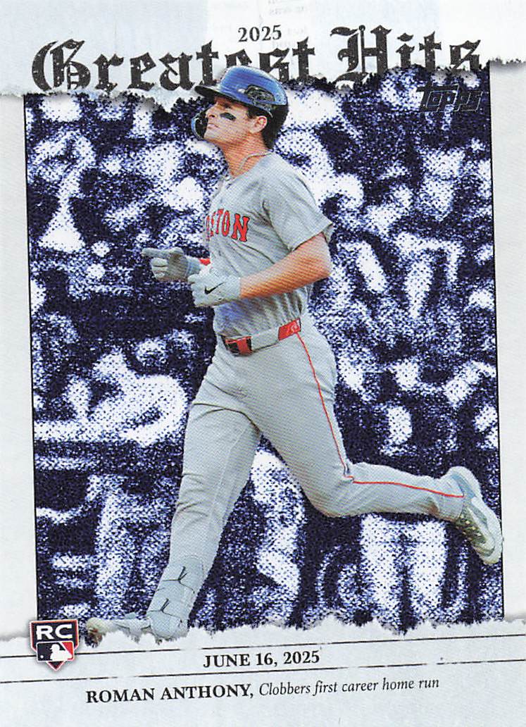 2026 Topps Baseball 2025 Greatest Hits Roman Anthony #GH-26