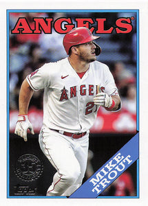 2023 Topps Update Baseball 1988 Topps Mike Trout #88US-3