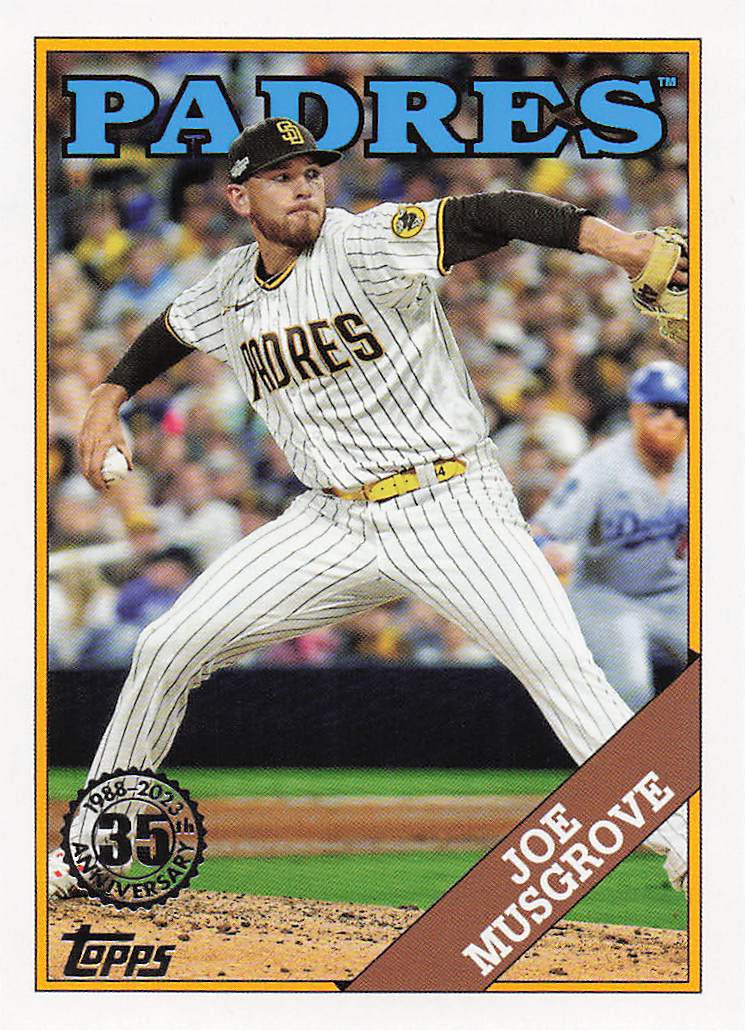 2023 Topps Baseball 1988 Topps Baseball Joe Musgrove #2T88-26