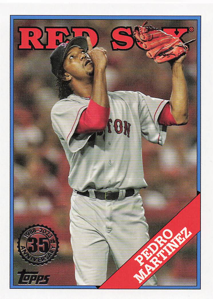 2023 Topps Baseball 1988 Topps Baseball Pedro Martinez #2T88-35