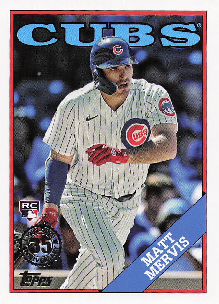 2023 Topps Update Baseball 1988 Topps Matt Mervis #88US-12