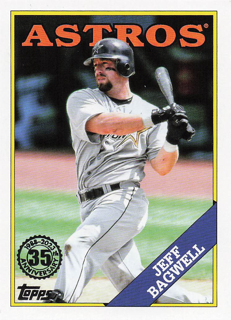 2023 Topps Baseball 1988 Topps Baseball Jeff Bagwell #T88-62