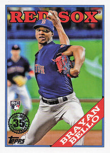2023 Topps Baseball 1988 Topps "The Real One" Brayan Bello #T88-24