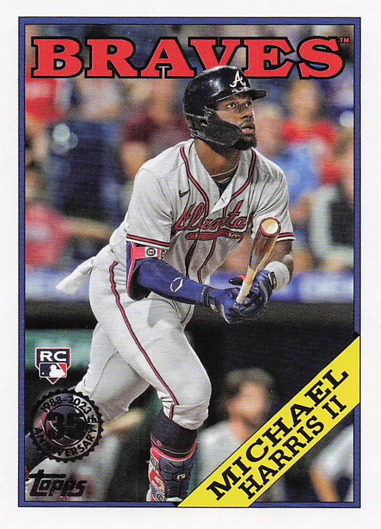 2023 Topps Baseball 1988 Topps Baseball Michael Harris II #T88-18