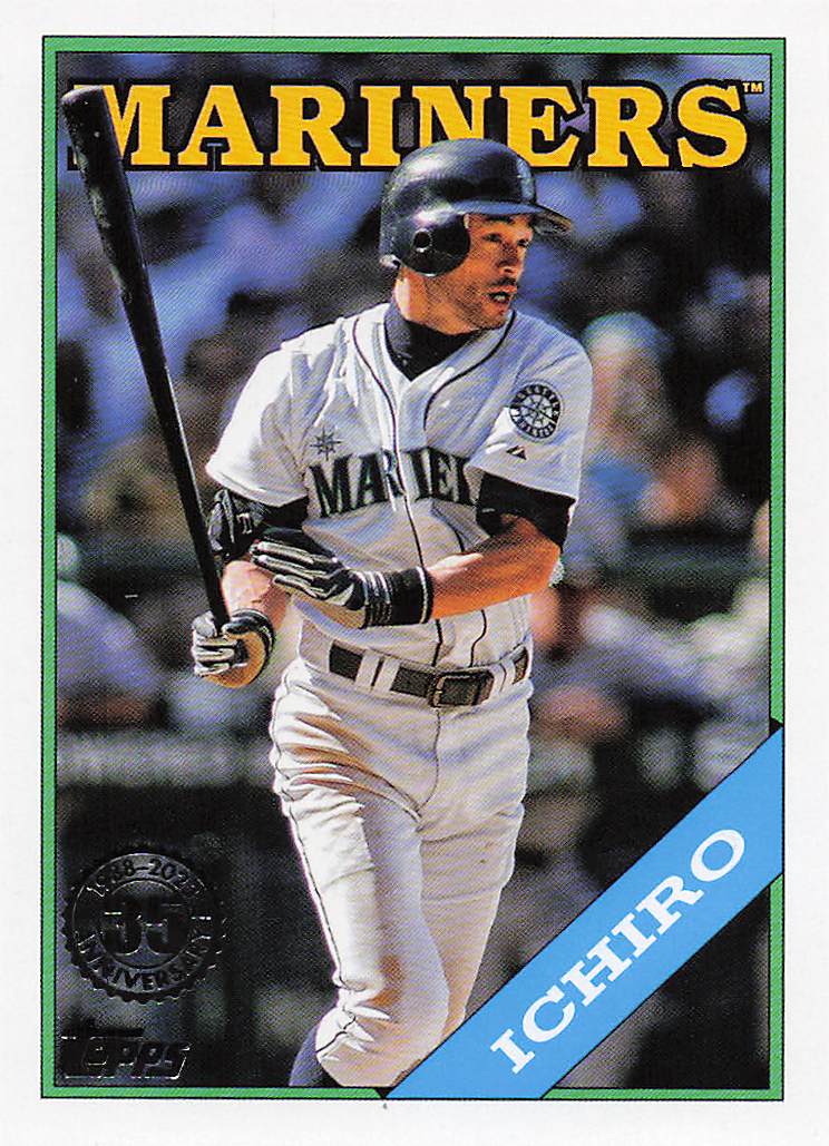 2023 Topps Baseball 1988 Topps Baseball Ichiro #T88-43