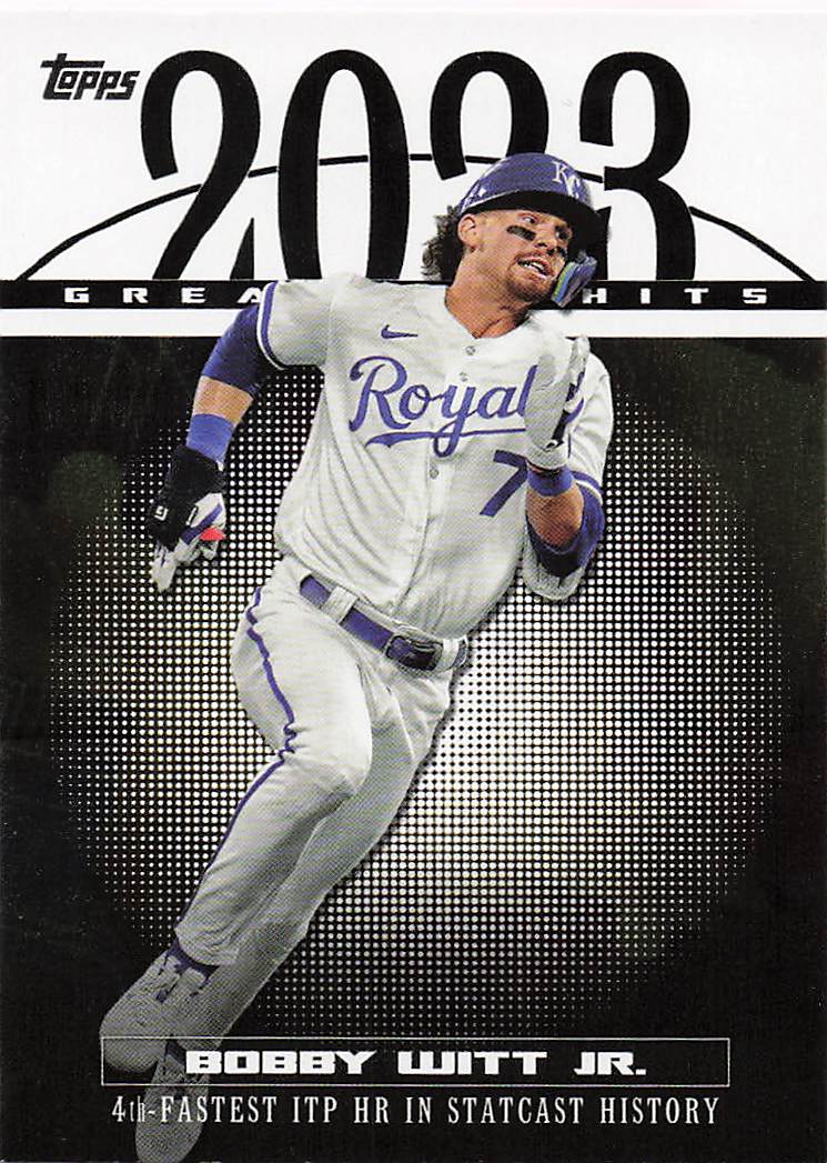 2024 Topps Baseball 2023 Greatest Hits Bobby Witt Jr. #23GH-20