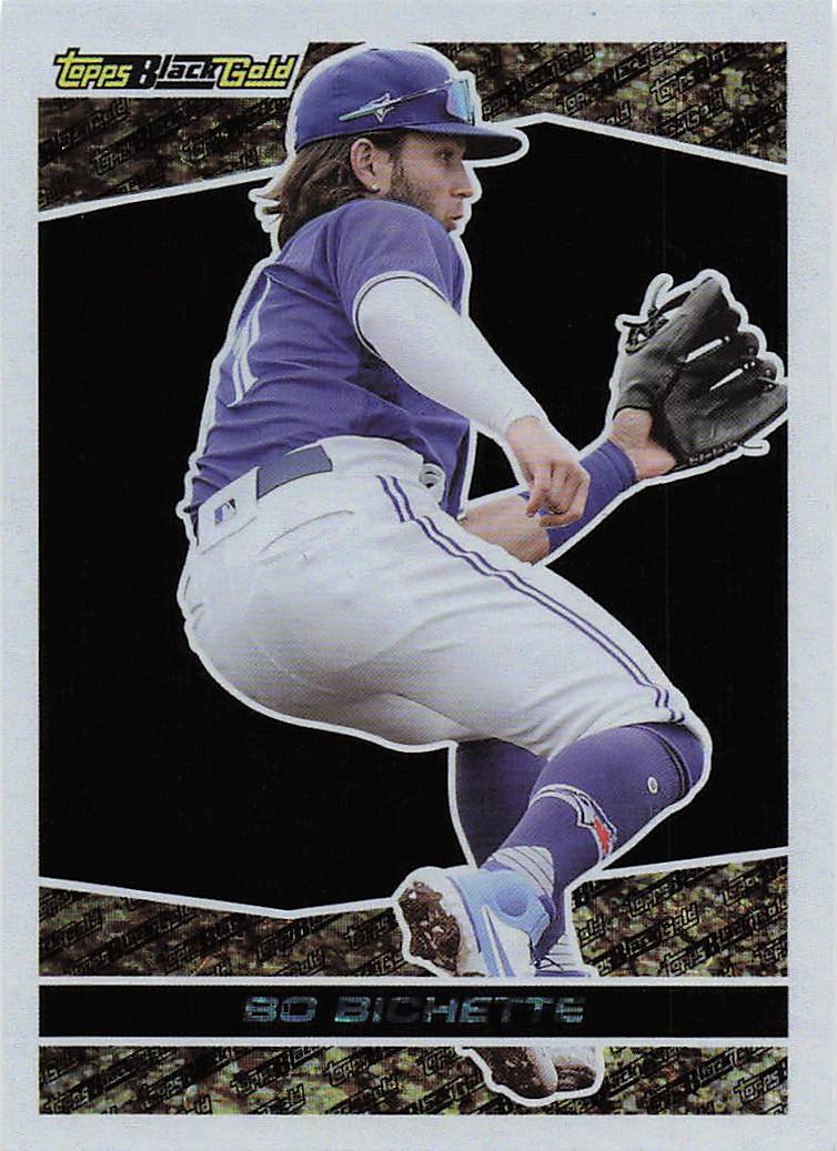 2021 Topps Update Baseball Topps Black Gold Bo Bichette #BG-12