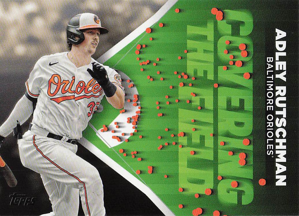 2024 Topps Baseball Covering the Field Adley Rutschman #CTF-22
