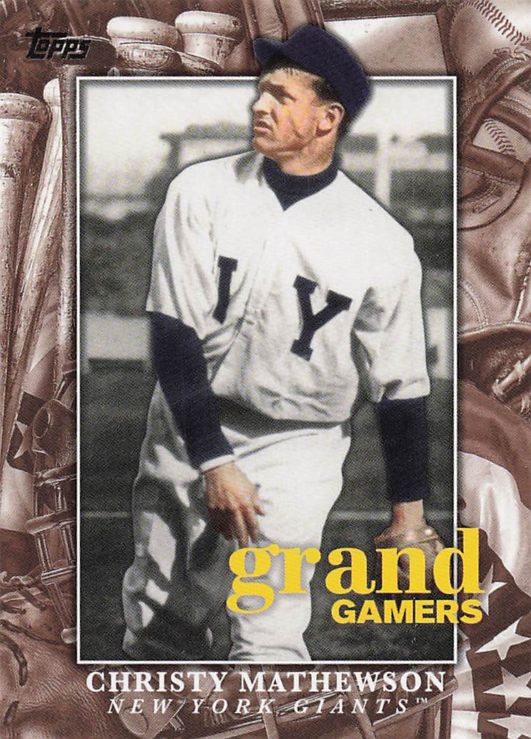 2024 Topps Baseball Grand Gamers Christy Mathewson #GOG-23