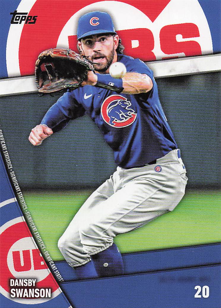2024 Topps Baseball Significant Statistics Black Dansby Swanson #SS-16