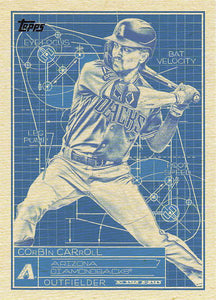 2024 Topps Baseball Superstar Blueprint Gold Corbin Carroll #SB-14