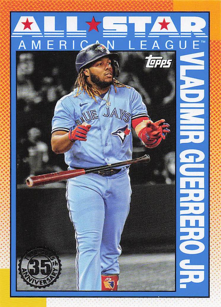 2025 Topps Baseball 1990 Topps All-Stars Vladimir Guerrero Jr. #90AS-49b