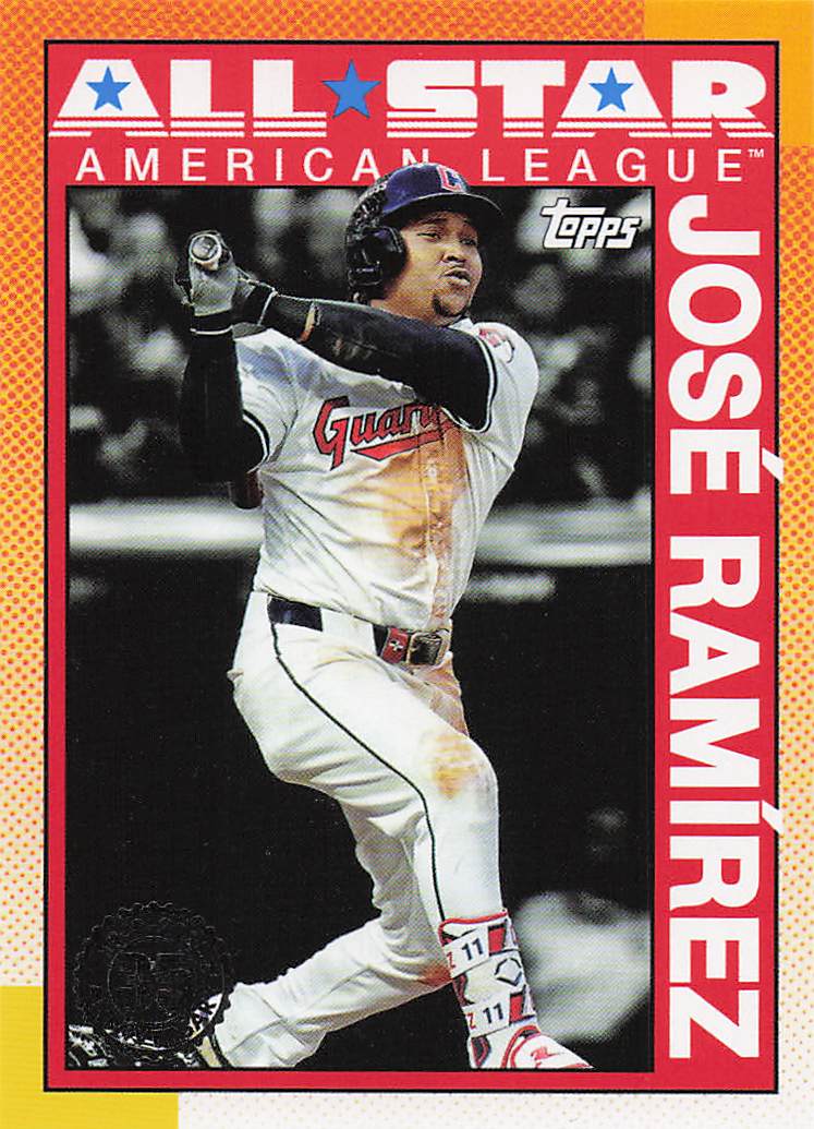 2025 Topps Baseball 1990 Topps All-Stars José Ramírez #90AS-32a