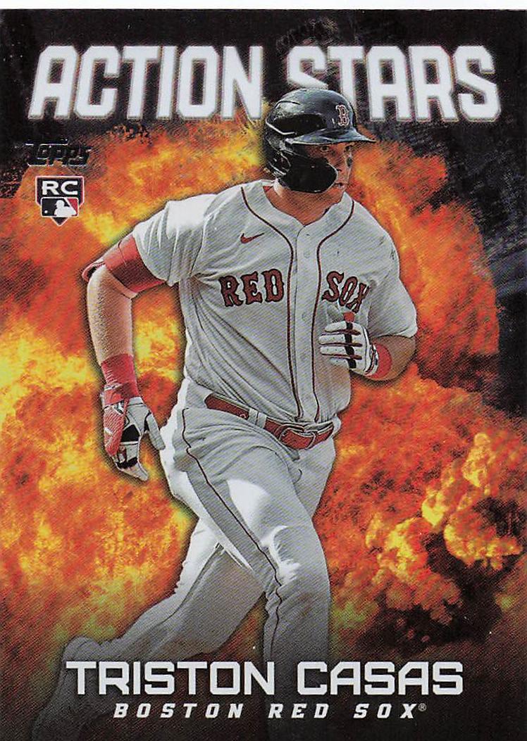 2023 Topps Update Baseball Action Stars Triston Casas #AS-7