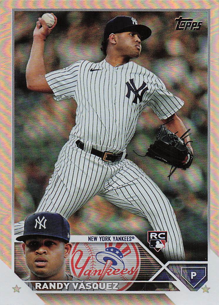 2023 Topps Update Baseball Rainbow Foil Randy Vásquez #US56