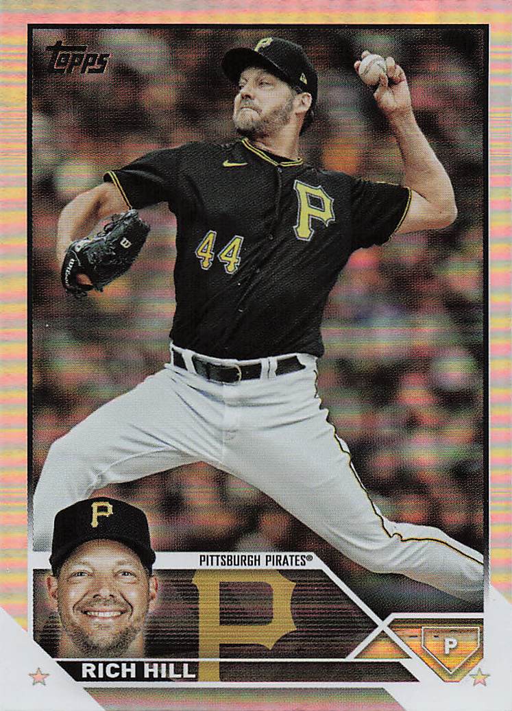 2023 Topps Update Baseball Rainbow Foil Rich Hill #US17