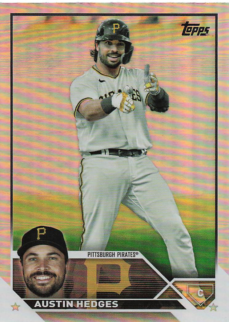 2023 Topps Baseball Rainbow Foil Austin Hedges #385