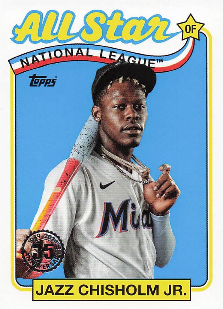 2024 Topps Baseball 1989 Topps All-Stars Jazz Chisholm Jr. #89ASB-9