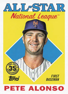 2023 Topps Baseball 1988 Topps All-Stars Pete Alonso #88AS-25