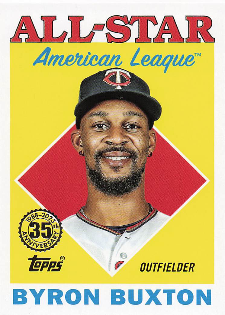 2023 Topps Baseball 1988 Topps All-Stars Byron Buxton #88AS-45