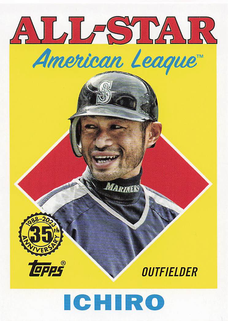 2023 Topps Baseball 1988 Topps All-Stars Ichiro #88AS-42