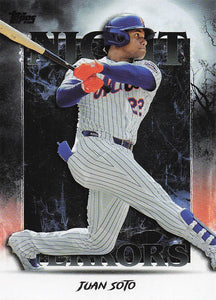 2025 Topps Update Baseball Night Terrors Juan Soto #NT-8