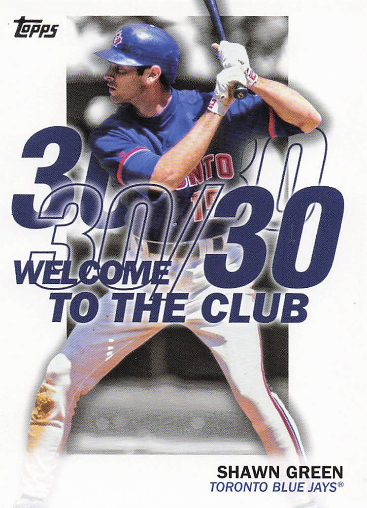 2023 Topps Baseball Welcome to the Club Shawn Green #WC-21