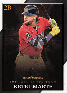 2025 Topps Baseball 2024 All Topps Team Ketel Marte #ATT-10