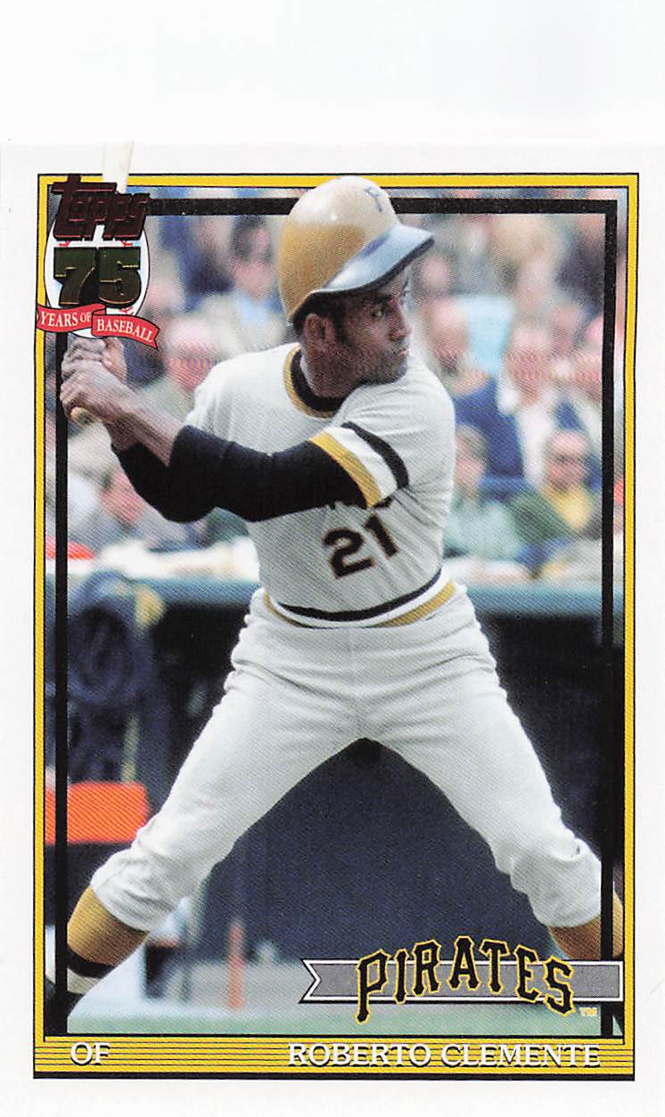 2026 Topps Baseball 1991 Topps Baseball Roberto Clemente #T91-99