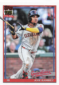 2026 Topps Baseball 1991 Topps Baseball José Ramírez #T91-69
