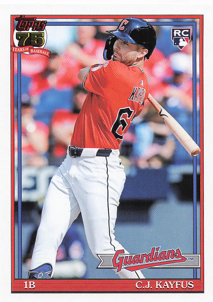 2026 Topps Baseball 1991 Topps Baseball C.J. Kayfus #T91-90