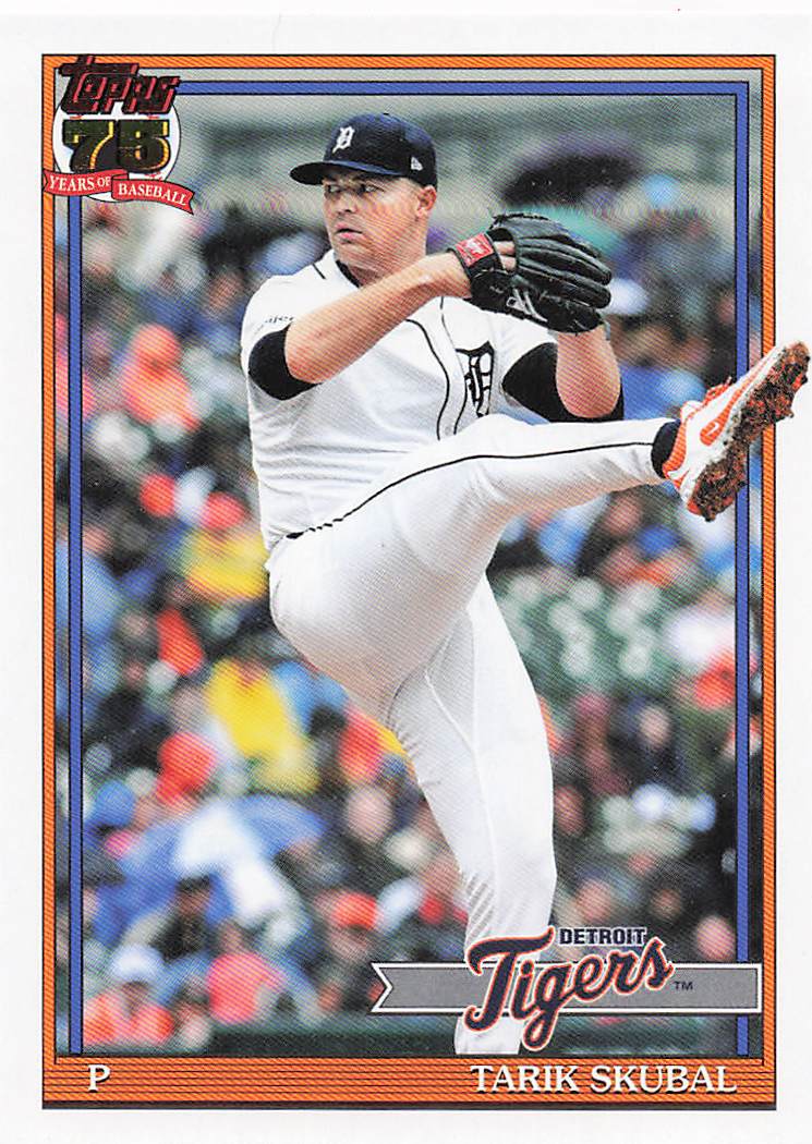 2026 Topps Baseball 1991 Topps Baseball Tarik Skubal #T91-79