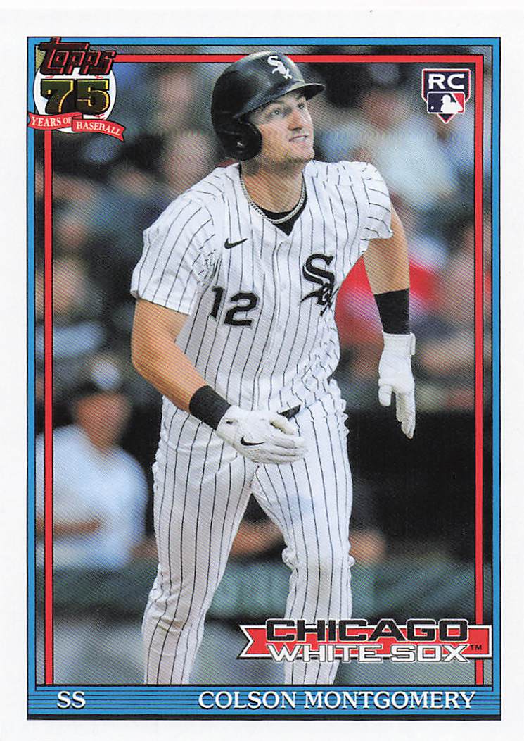 2026 Topps Baseball 1991 Topps Baseball Colson Montgomery #T91-4
