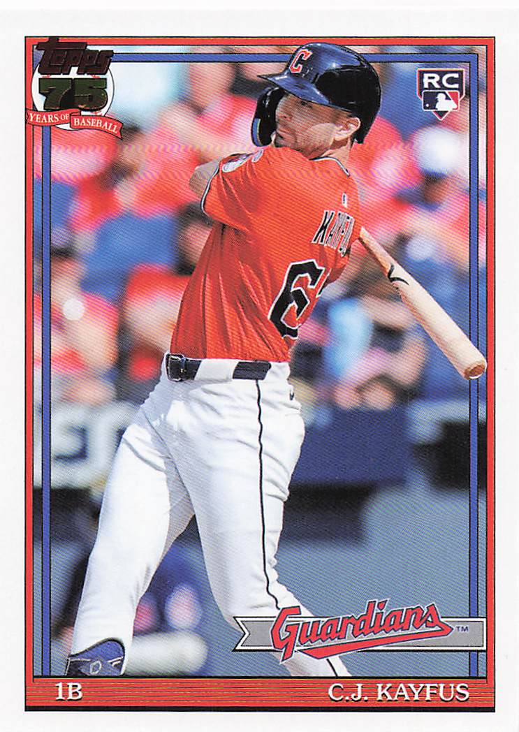 2026 Topps Baseball 1991 Topps Baseball C.J. Kayfus #T91-90