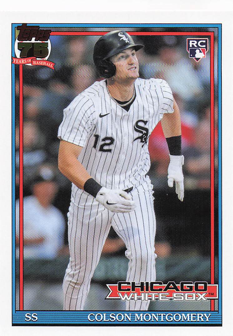 2026 Topps Baseball 1991 Topps Baseball Colson Montgomery #T91-4