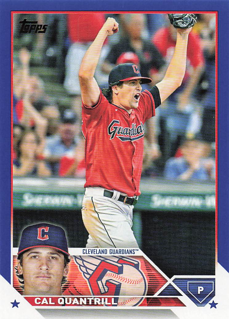 2023 Topps Baseball Royal Blue Cal Quantrill #255