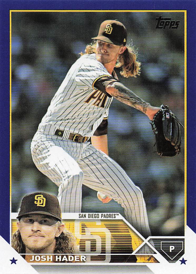 2023 Topps Baseball Royal Blue Josh Hader #392