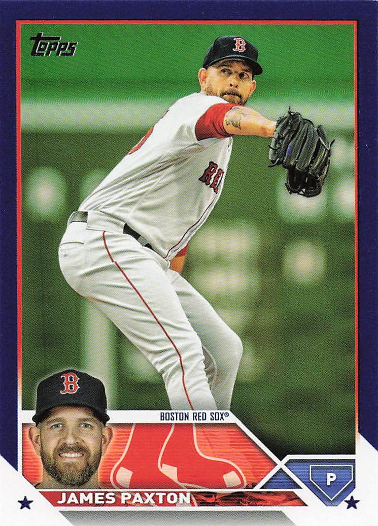 2023 Topps Update Baseball Royal Blue James Paxton #US119
